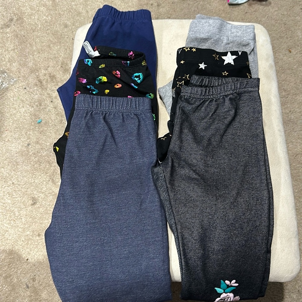 Little girls leggings 6-6x